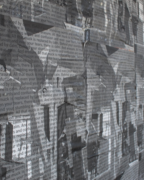 Art Metropole Behind Your Stumbling Poster