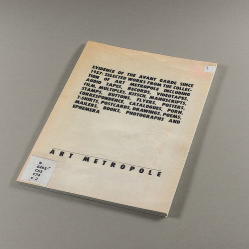 Evidence of the Avant Garde Ex-Library by Derek Sullivan