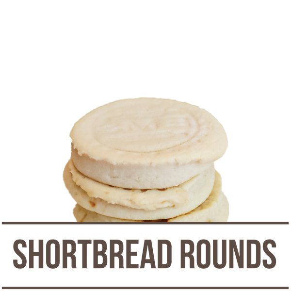 Shortbread Rounds (Duos) in three flavours