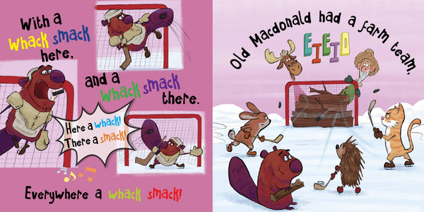 Old Macdonald Had A Farm Team (board book)