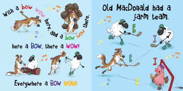 Old Macdonald Had A Farm Team (board book)