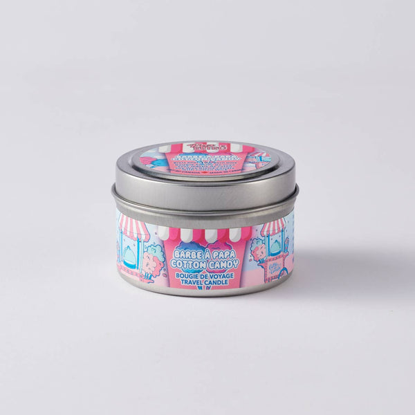 Pur Retro - Cotton Candy Travel Tin Candle