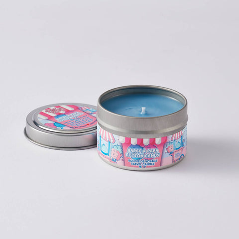 Pur Retro - Cotton Candy Travel Tin Candle