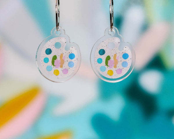 Paint Palette Earrings