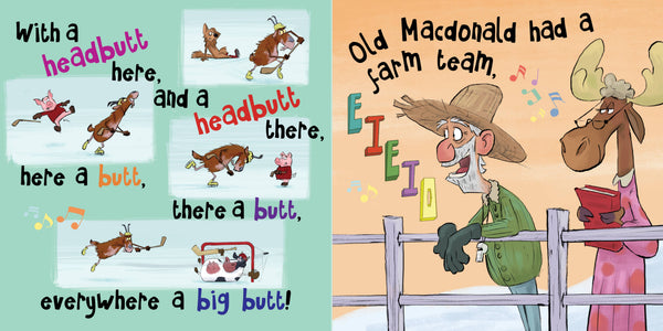 Old Macdonald Had A Farm Team (board book)