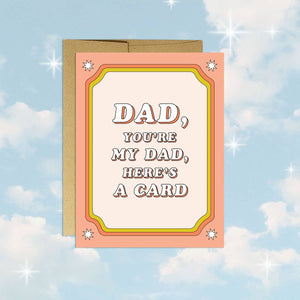 No-Nonsense Dad  | Father's Day Card