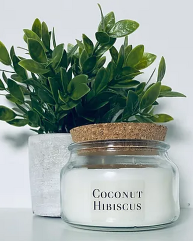 SLFLV and Co. Coconut Hibiscus Candle