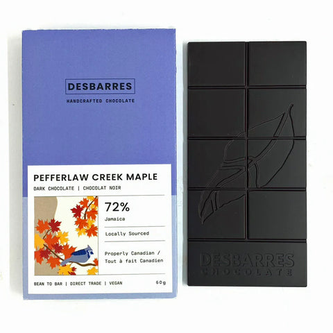 Desbarres Pefferclaw Creek Maple Dark Chocolate