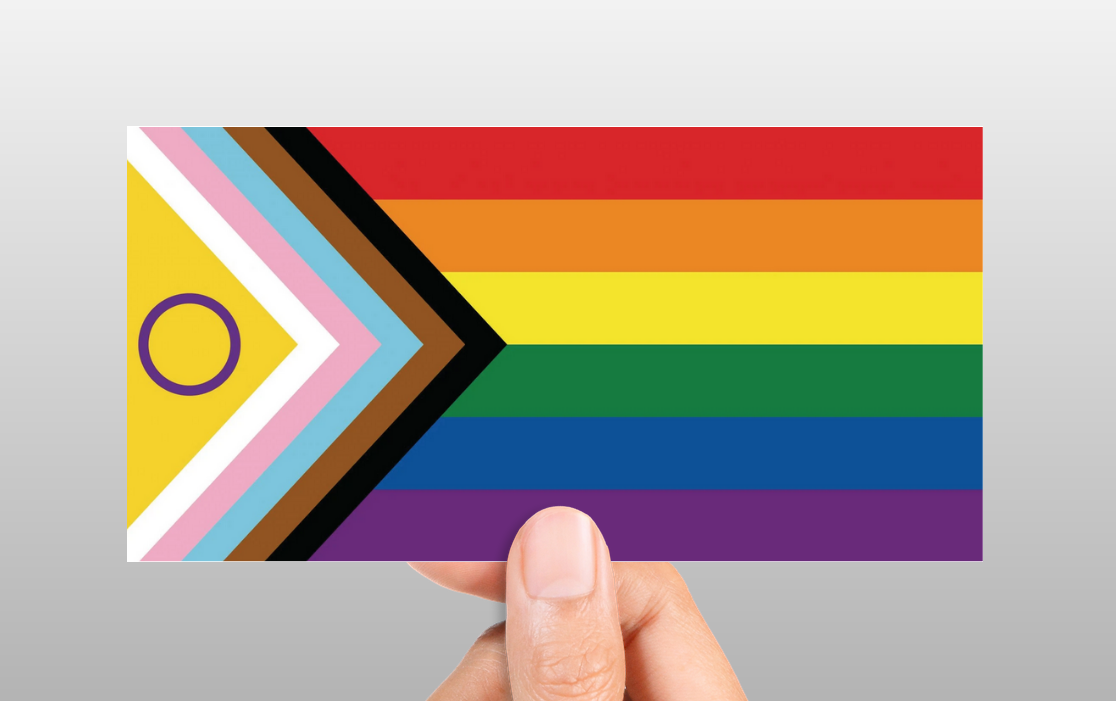 Progress Pride Flag Sticker