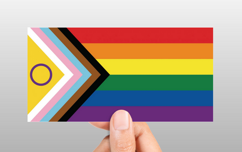 Progress Pride Flag Sticker