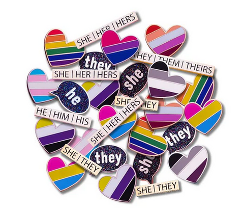 Pronoun Pins