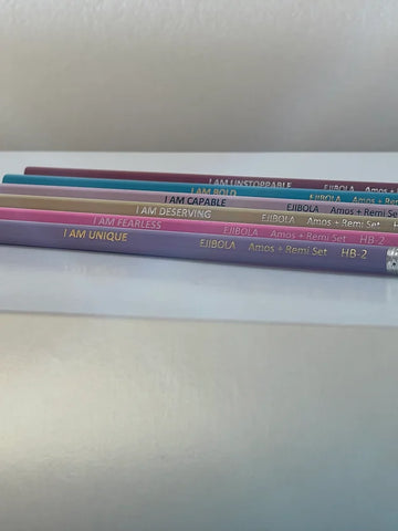 Simply Ejibola Inspirational and Affirmational Pencils