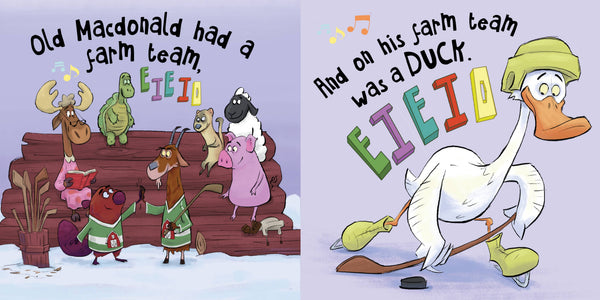Old Macdonald Had A Farm Team (board book)