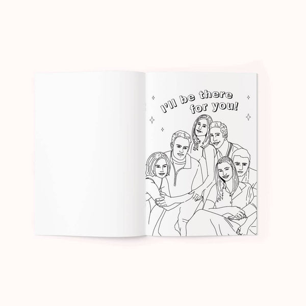 Friends Colouring Book