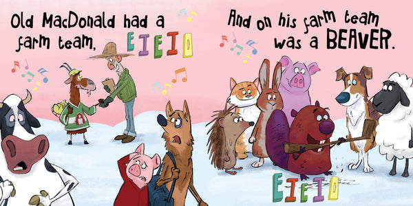Old Macdonald Had A Farm Team (board book)