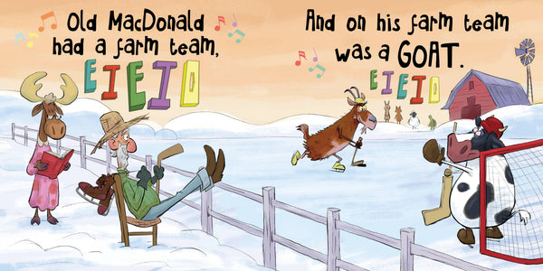 Old Macdonald Had A Farm Team (board book)