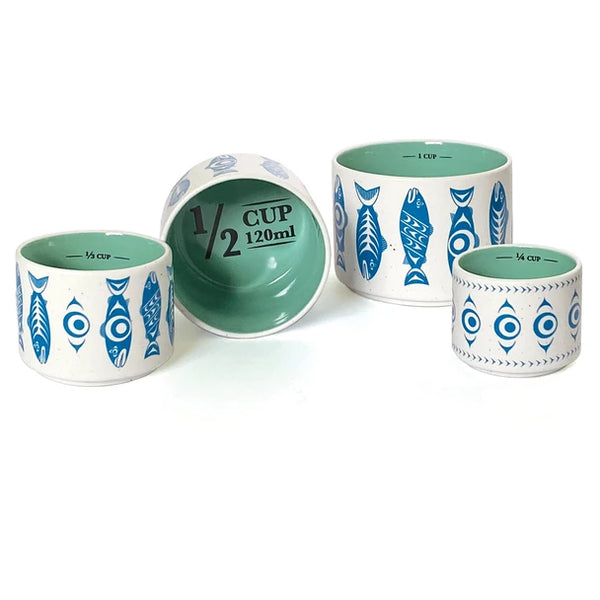 Native Northwest Ceramic Measuring Cups