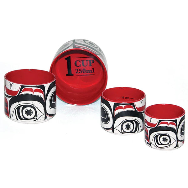 Native Northwest Ceramic Measuring Cups