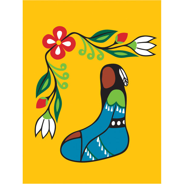 Native Northwest Her Jingle Dress Greeting Card