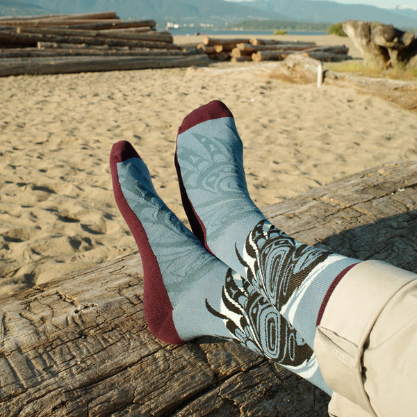 Native Northwest Art Socks