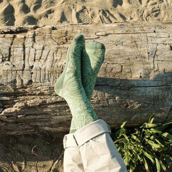 Native Northwest Art Socks