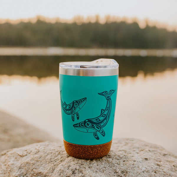 Native Northwest Humpback Whale Travel Mug