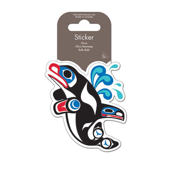 Orca Sticker Native Northwest