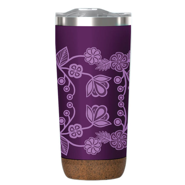 Native Northwest Ojibwe Florals Travel Mug