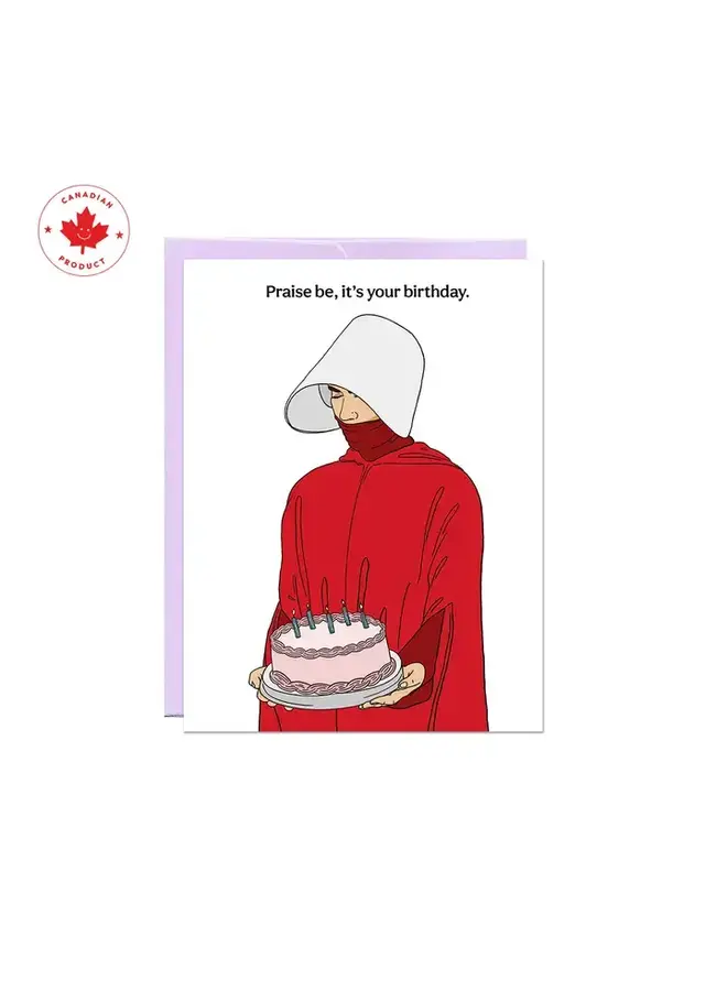 Praise Be, it's your birthday Card