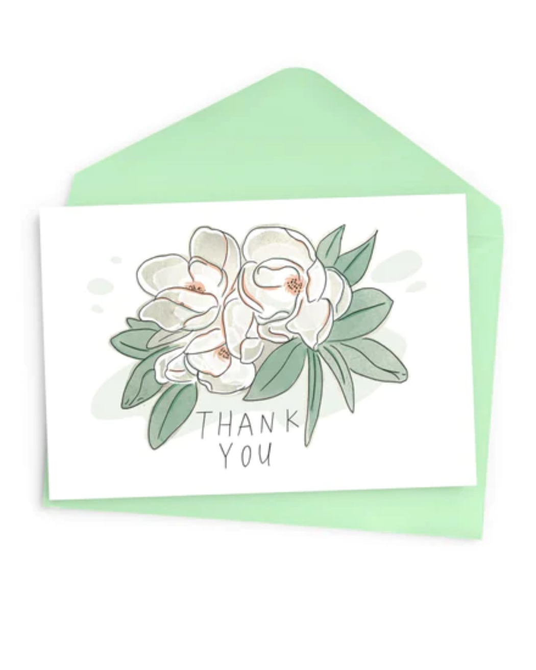 Baltic Club Thank You Flowers Greeting Card