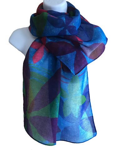 LoveJACK Cool Spring Poly-Chiffon Scarf