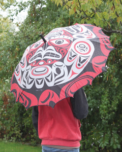 Native Northwest Thunderbird Moon Umbrella