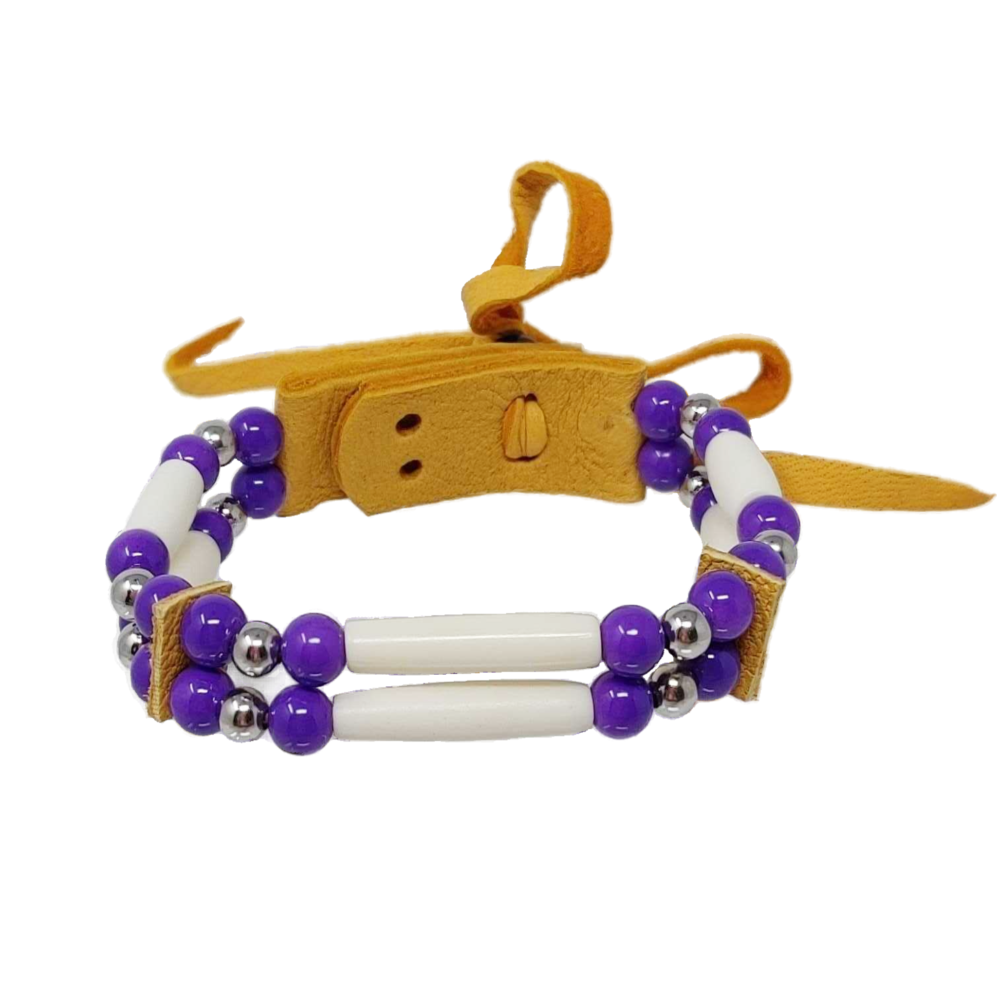 The Restless Native Deerskin Bracelet