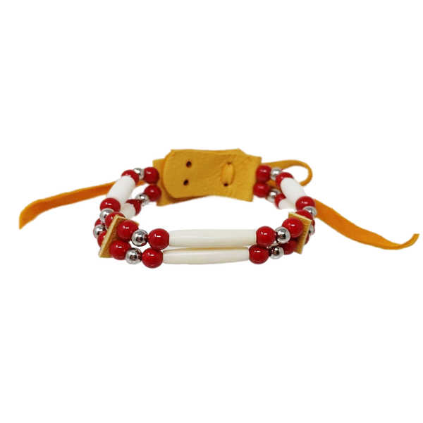 The Restless Native Deerskin Bracelet