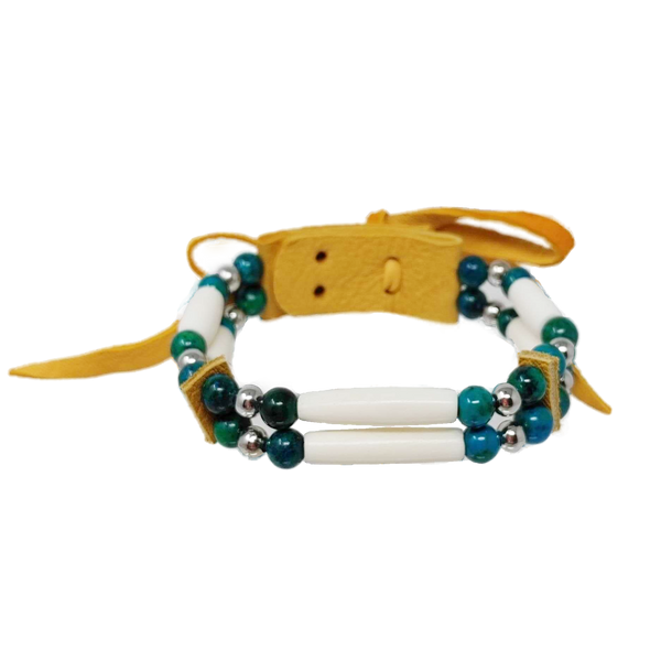 The Restless Native Deerskin Bracelet