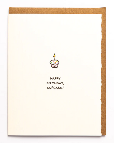 Mythical Matters Birthday Cupcake Greeting Card