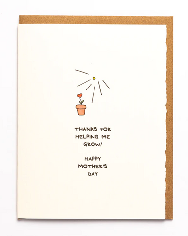 Mythical Matters Mother's Day Flower Greeting Card