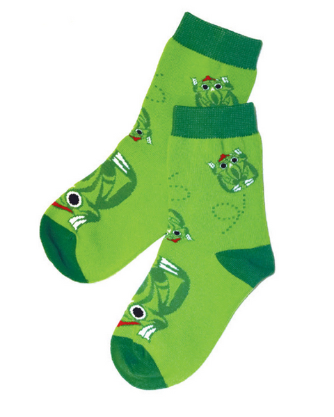 Native Northwest Frog Socks