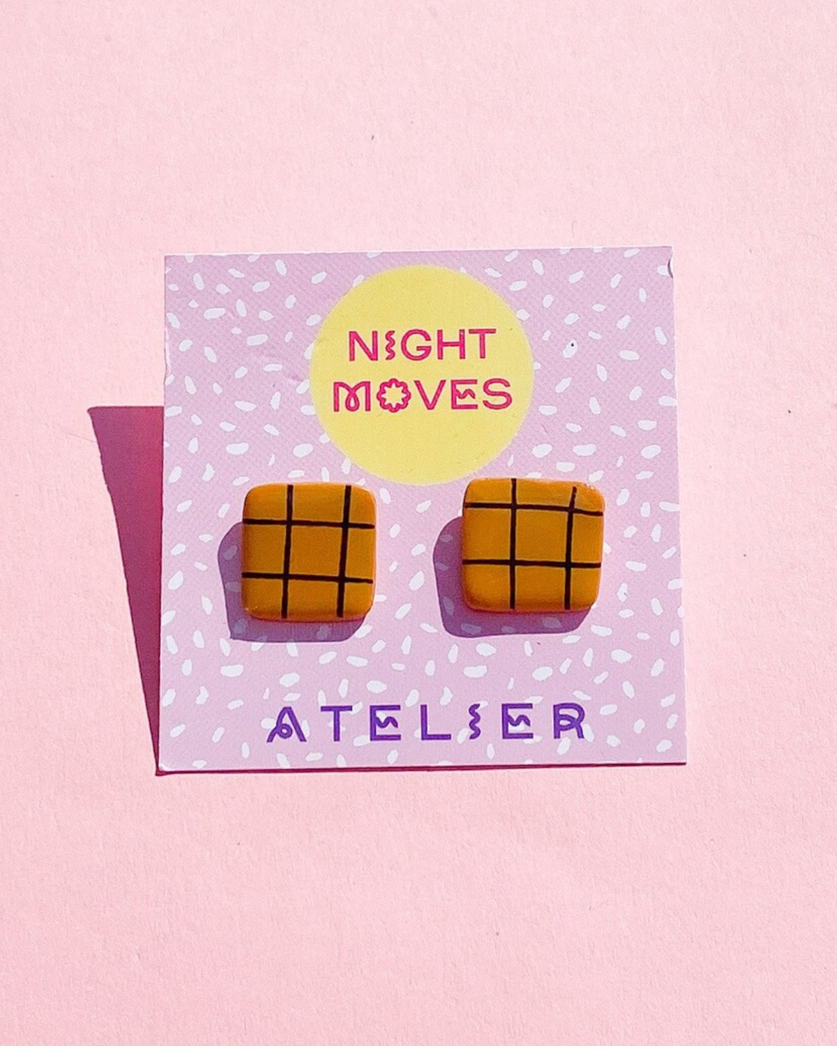 Night Moves Atelier Striped Studs