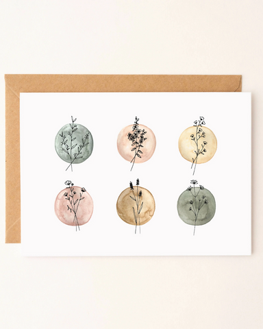 Little Cedar & Pine Plant Life Greeting Card