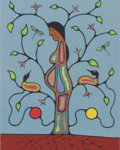 Native Northwest Tree of Life Greeting Card
