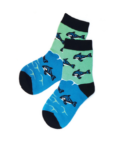 Native Northwest Whale Socks