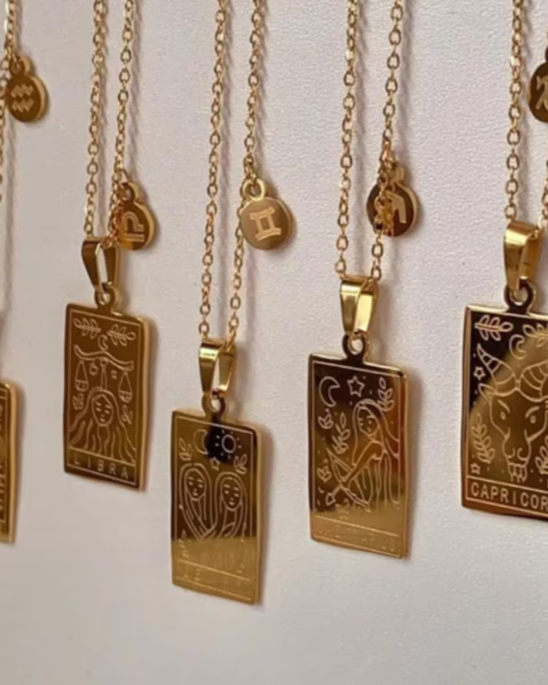 The Happiness Store Gold Zodiac Necklace